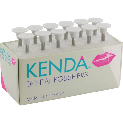 KENDA CGI 12 stk hvite grove, RA, fasong 303 skive, 1 mm, ISO 100