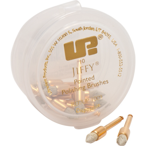Jiffy Composite polerer 10 stk hvite, RA, figurtupp