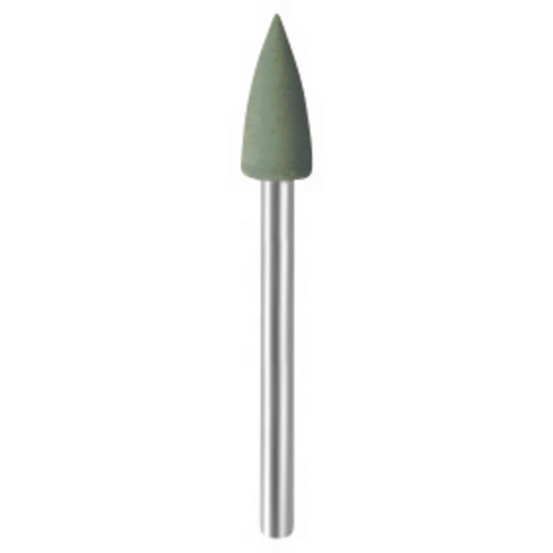 EVEFLEX polerer 100 stk. grønne, fine, FG, flammeform, 3 x 6,5 mm