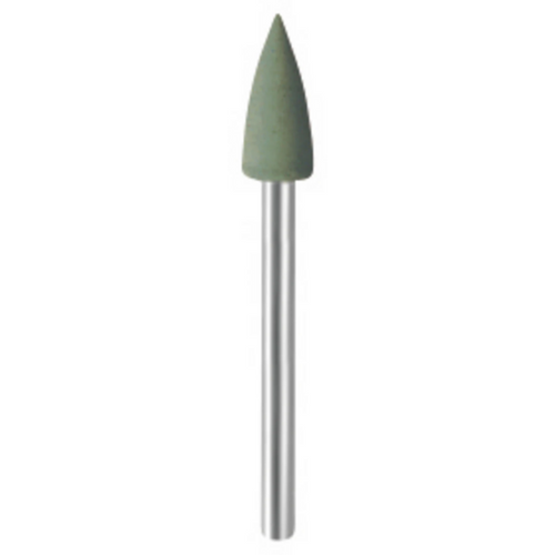 EVEFLEX polerer 100 stk. grønne, fine, FG, flammeform, 3 x 6,5 mm
