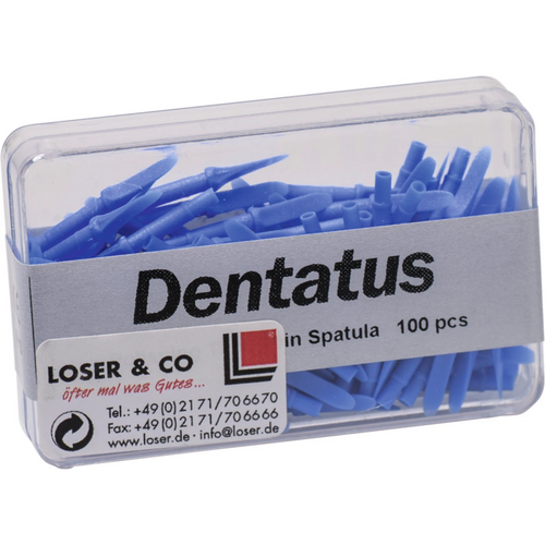 EVA PROPHYLAXIS SYSTEM 100 stk blå, tynne, spatel-formede