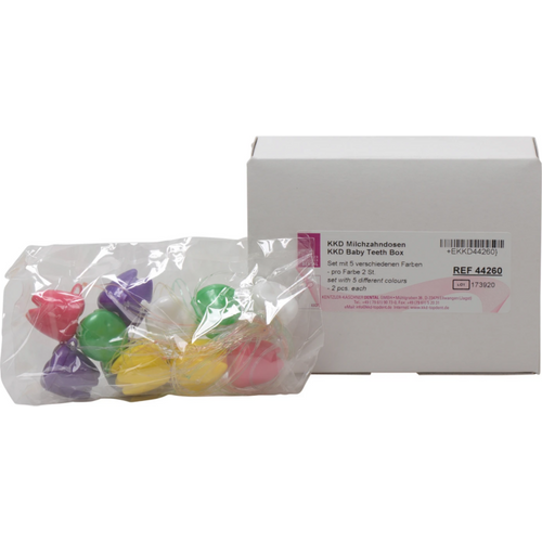 KKD melketannsboks assortert