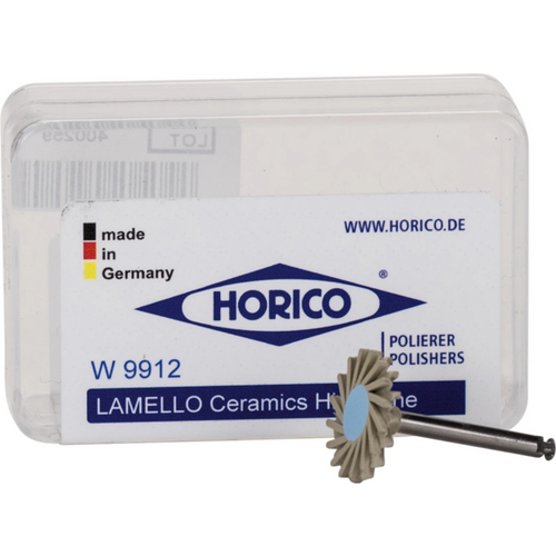 Lamello polerer porselen stk. grå fin, RA