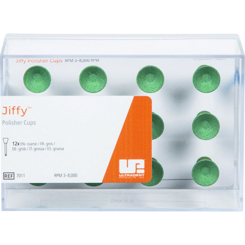 Jiffy Original Composite System polerer 12 stk. grønne grove, RA, begerform