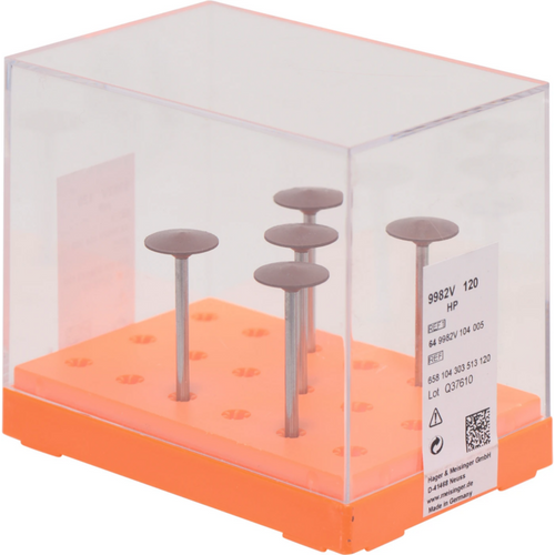 Universal polerere 9982 5 stk brun, HP, figur 303, 3 mm, ISO 120