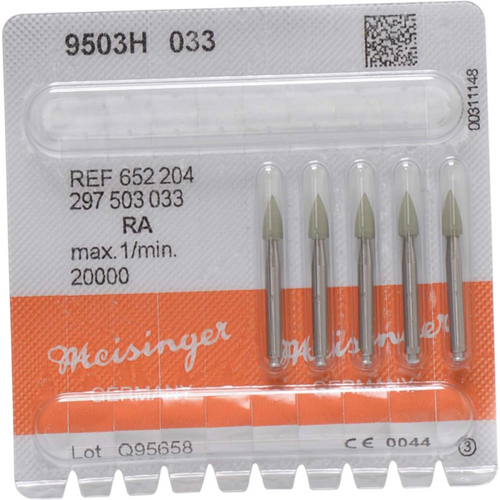Universal polerere 9503 5 stk grønn fin, RA, figur 297, 7,5 mm, ISO 033