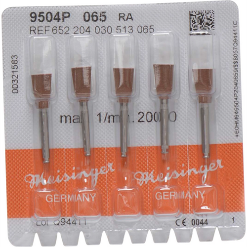 Universal polerere 9504 5 stk. brun medium, RA, fasong 030, 9,5 mm, ISO 065