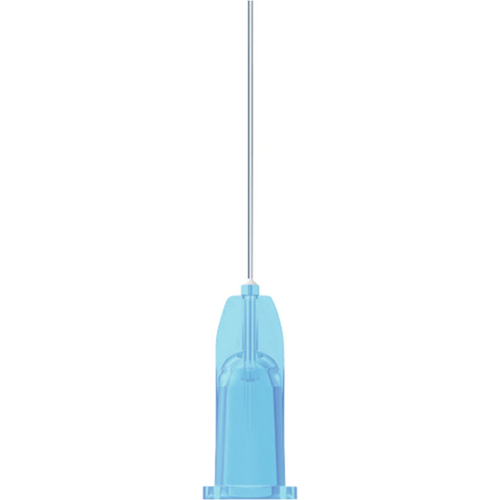 transcodent engangsspylekanyler Endo 100 stk blå, 0,4 x 23 mm