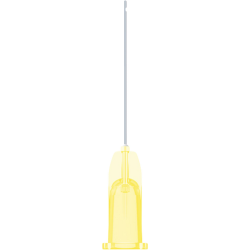 transcodent Endo Irrigasjonskanyler 25 stk. gul, 1 sideåpning, G30 0,3 x 25 mm