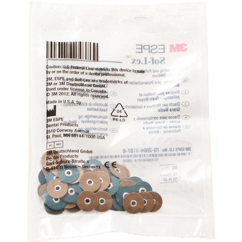 Sof-Lex pusseskiver 85 skiver 12,7 mm, medium 1982M