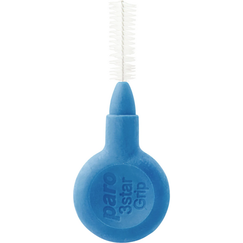 paro ISOLA 3STAR-Grip stk. 3,5 mm, medium, mykt gummihåndtak, med beskyttelseshette, blå