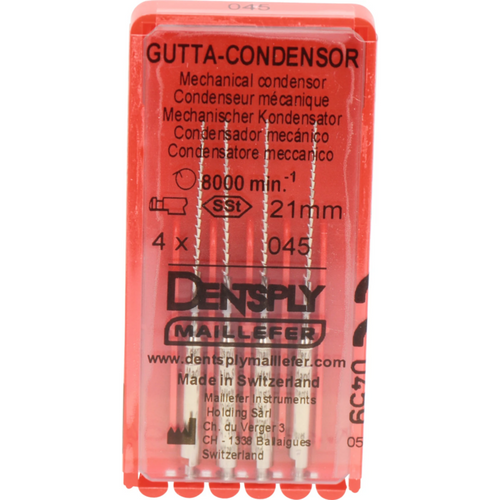 Gutta condenser 4 stk. 21 mm, ISO 045