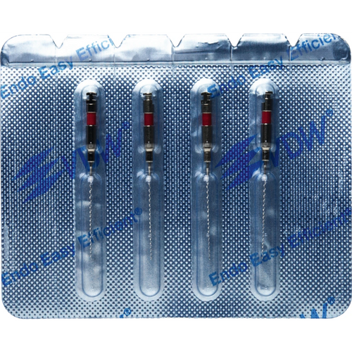 Rotfiller "L" Steril 4 stk. 21 mm ISO 025