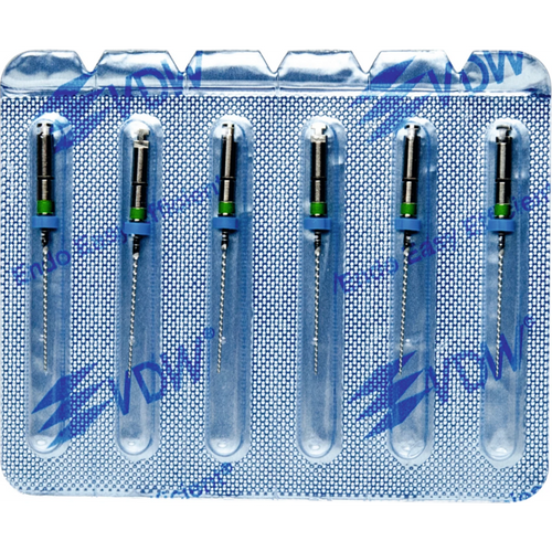FlexMaster instrumenter 6 stk. 21 mm, Taper.02 ISO 035