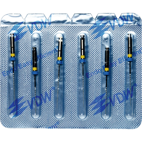 FlexMaster instrumenter 6 stk. 25 mm, Taper.02 ISO 020