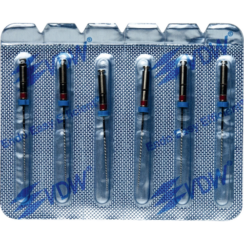 FlexMaster instrumenter 6 stk. 25 mm, Taper .02 ISO 025