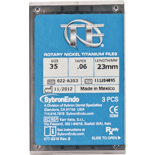TF file system 3 stk. 23 mm, Taper.06 ISO 035