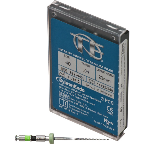 TF file system 3 stk. 23 mm, Taper.04 ISO 040