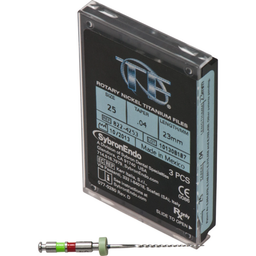 TF file system 3 stk. 23 mm, Taper .04 ISO 025