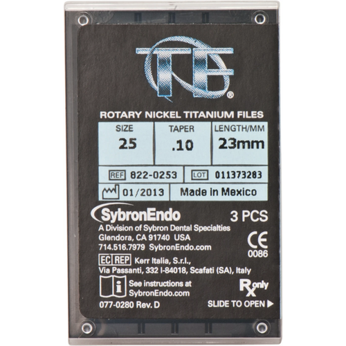 TF file system 3 stk. 23 mm, Taper.10 ISO 025