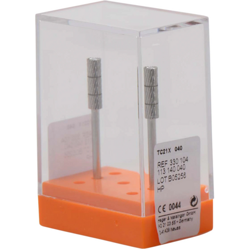 Bone Management 2 instrumenter figur TC21X, L 14 mm, ISO 040, 104