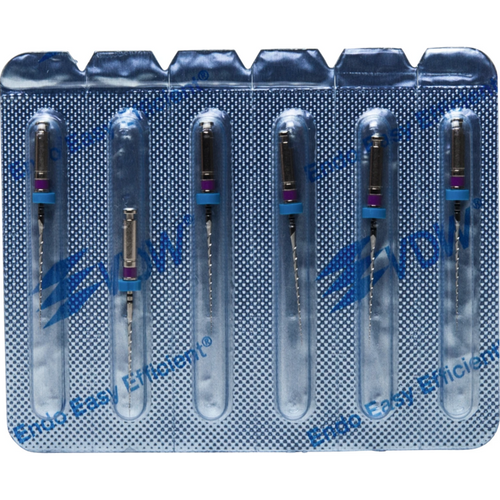 Mtwo blisterpakke 6 stk. ABT 16 mm, 21 mm, Taper.04, ISO 010