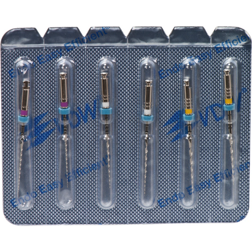 Mtwo assortert 6 stk., 16 mm, Taper .04-.06, ISO 010-020