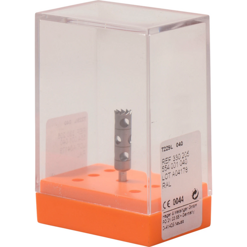 Beninstrument stk. Instrument fasong T229L, L 14 mm, ISO 040, 205