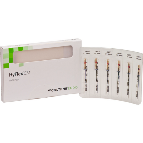 HyFlex CM 6 stk. 31 mm, Taper .04 ISO 025