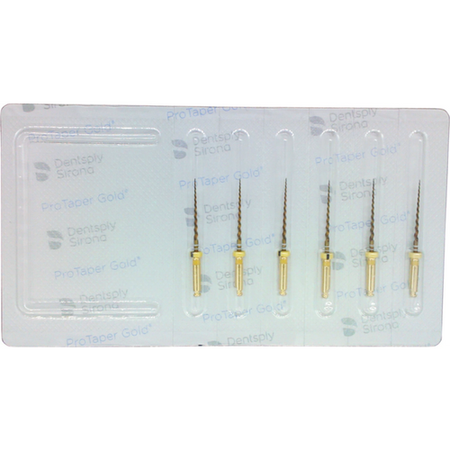 ProTaper Gold 6 stk. 21 mm, størrelse F1