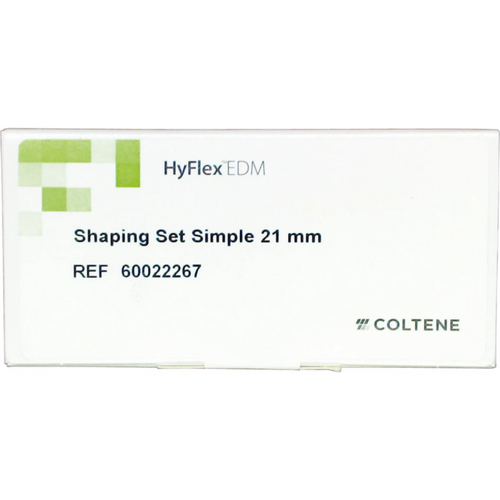 HyFlex EDM NiTi filer Sett med  3 shaping files 21 mm