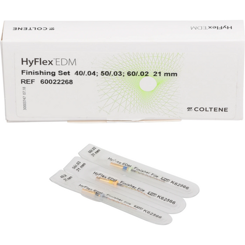 HyFlex EDM NiTi filer Sett med 3 finishing files 21 mm
