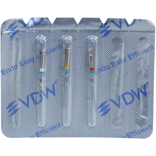 VDW.ROTATE NiTi rotkanalfiler 3 stk. 21 mm assortert