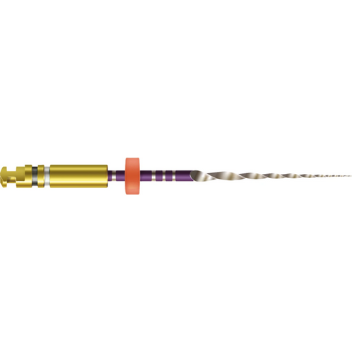 Traverse glide path filer Refill-4 stk. 25 mm, Taper .06 ISO 18