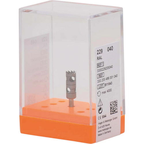 Trepan bor 229 stk. ISO 040, RAL