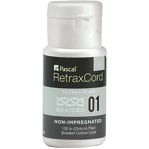 SilTrax Plain flaske 254 cm tråd hvit, tykkelse 9