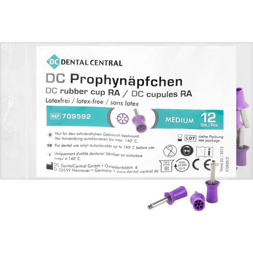 DC Prophy cup 12 stk. fiolett, medium, RA