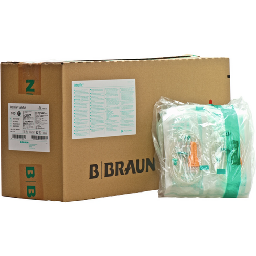 Intrafix SafeSet 100 stk 180 cm med tilbakeslagsventil