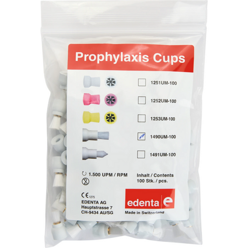 Snap-On børster 100 gummikopper, ISO 035