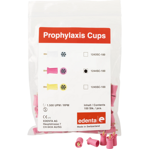 Skrukopper 100 stk rosa ISO 060