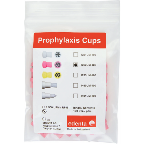 Snap-On Cups 100 stk. rosa ISO 060, umontert