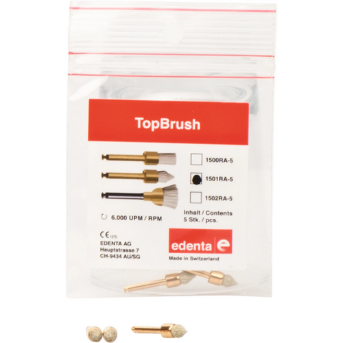 TopBrush 5 stk. ISO 050, RA, spiss