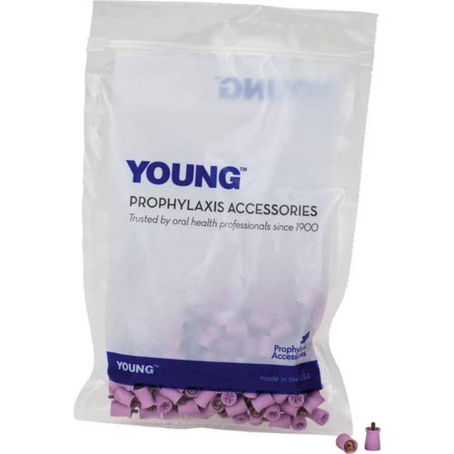 Young Elite soft pussekopp 144 stk rosa, lang, ekstra myk, skrutype