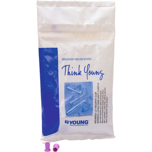 Young Traditional Web Snap-On 144 stk. lilla, lang, myk