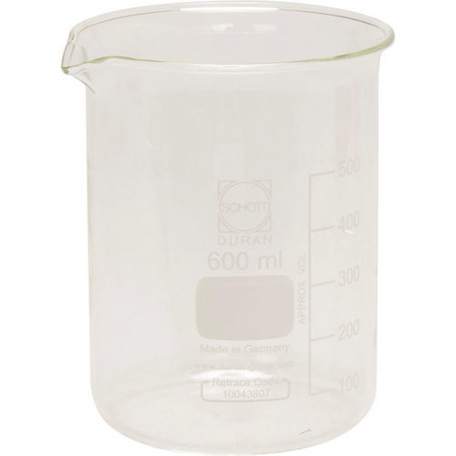 Renseglass stk. 600 ml uten lokk