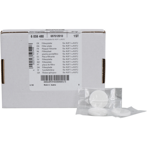 Holder for vinkelstykker 20 filterplater, porøsitet 2