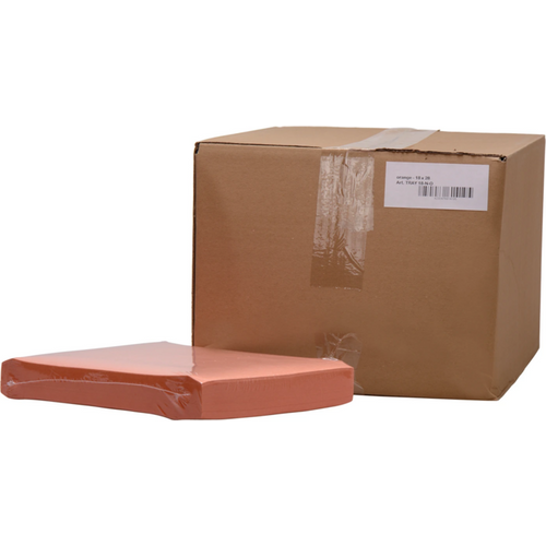 Innlegg for instrumentbrett 10 x 250 stk. 18 x 28 cm, oransje