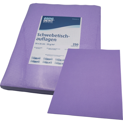 Floating brettservietter 250 stk. 28 x 36 cm, lilla