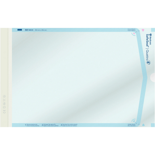 Medicom SafeSeal Quattro autoklavposer 200 stk. 254 x 356 mm