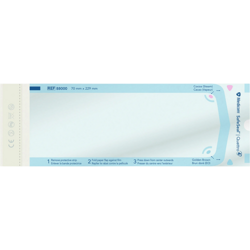 Medicom SafeSeal Quattro autoklavposer 200 stk. 70 x 229 mm